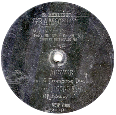 Berliner's Gramophone 3410